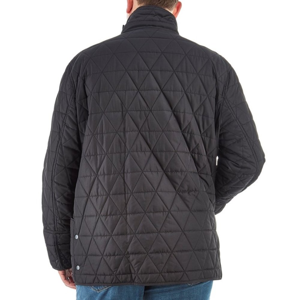 Marc New York Mens Quilted Jacket LT Black Auburn - Picture 3 of 3